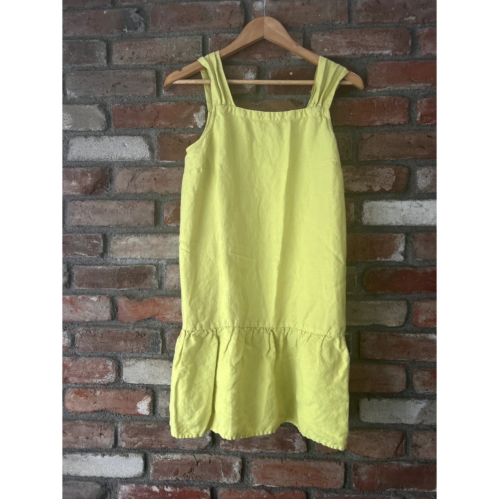 Loft Chartrusse Linen Dress - Size Medium Petit